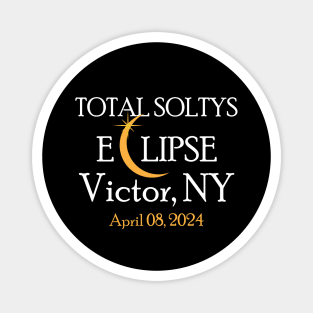 NY Soltys Eclipse Apparel - Solar Eclipse 04.08.24 Magnet